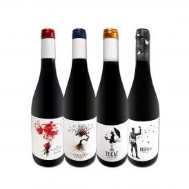  凄腕コカ・イ・フィト兄弟のスタイリッシュなスペイン Spain コク旨赤ワイン wine 4本セット set 