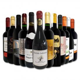 赤ワイン wine フルボディ セット set ワイン wine セット set 赤 ワイン wine ギフト 箱 京橋ワイン wine 京橋わいん 12本 750ml 金賞 飲み比べ プレゼント 7