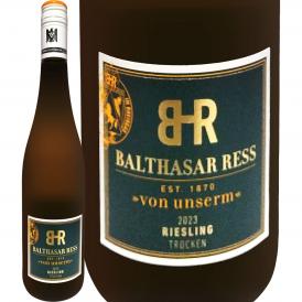 バルタザール・レス フォン・ウンサレム・ラインガウ・リースリング・トロッケン 2023 白ワイン wine 750ml 辛口 ドイツ オーガニック認証 EUリーフ 
