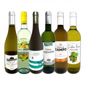 白ワイン wine 辛口 セット set ワイン wine セット set 白 ワイン wine ギフト 箱 京橋ワイン wine 京橋わいん 特選 6本 お歳暮飲み比べ シャルドネ chardonn