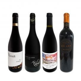 マス・ラヴァル入り ワンランク上の極旨揃い 南仏濃厚赤ワイン wine 4本セット set 