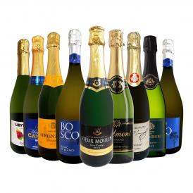 スパークリング sparkling ワイン wine セット set 辛口 ワイン wine セット set 泡 ワイン wine ギフト 箱 京橋ワイン wine 京橋わいん 9本 750ml 飲み