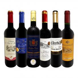 赤ワイン wine フルボディ セット set ワイン wine セット set 赤 ワイン wine ギフト 箱 京橋ワイン wine 京橋わいん 6本 金賞 ボルドー bordeaux 上質 飲み
