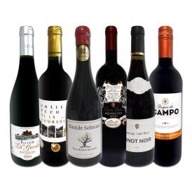 赤ワイン wine フルボディ セット set ワイン wine セット set 赤 ワイン wine ギフト 箱 京橋ワイン wine 京橋わいん 6本 飲み比べ 特選 第168弾 当店厳選 こ 