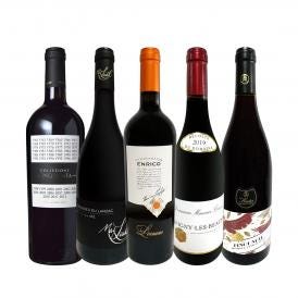  端数在庫一掃 高級贅沢なワイン wine ばかり赤5本セット set 