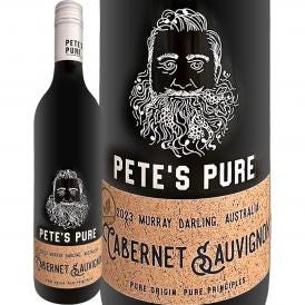 ピーツ・ピュア・オーストラリア Australia ・カベルネ・ソーヴィニョン 最新ヴィンテージ 赤ワイン wine オーストラリア Australia 750ml 辛口 Pete's Pure Au