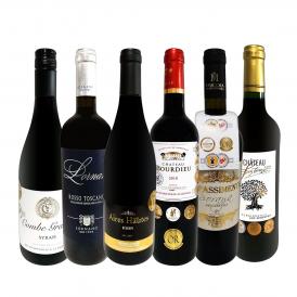  第11弾 圧倒的な充実感 格上贅沢な極旨赤ワイン wine 6本セット set 
