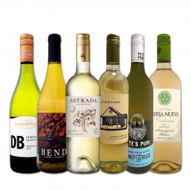 新世界のお買い得白ワイン wine ６本セット set 