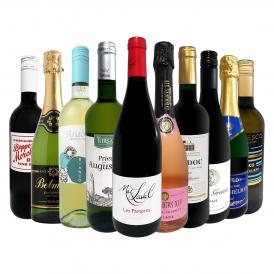  第51弾 必見ベストセラーバラエティ 当店代表する人気一押しワイン wine ばかりを集めた渾身の赤白泡スペシャルパーティー10本セット set 