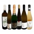  全部オーガニック認証付き 瓶内二次発酵カバ入り ヨーロッパ泡白ワイン wine 6本セット set 