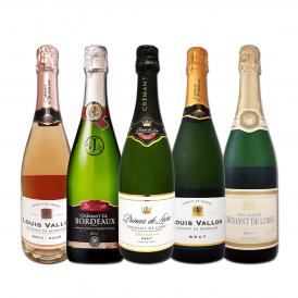  第8弾 ぜんぶクレマン clement フランス France の高級瓶内2次発酵の伝統製法 クレマン clement だけの至福なるスパークリング sparkling ワイン wine セット 