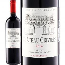 シャトー・グリヴィエール 2016フランス France ボルドー bordeaux 750ml 2015年 ワイン wine 赤ワイン wine 赤 ギフト プレゼント