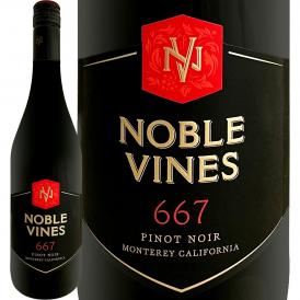 ノーブル・ヴァインズ・６６７・ピノ・ノワール 2022 アメリカ America  赤ワイン wine 750ml 辛口