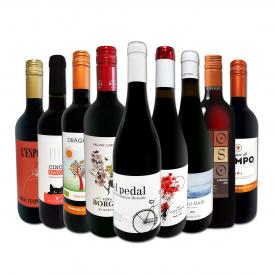  おうちタパスにピッタリ スペイン Spain 各地の赤飲み比べ おうちバル赤ワイン wine 9本セット set 