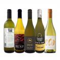  SNSでも話題のニュー・ブランドが初登場 お買い得ワイン wine を集めた新世界のシャルドネ chardonnay づくし５本セット set 