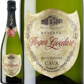 ロジャーグラート・カバ・ブリュットナチュール・レセルバ スペイン Spain スパークリング sparkling ワイン wine 750ml 極辛口 カヴァ CAVA 瓶内二次発酵 カタ