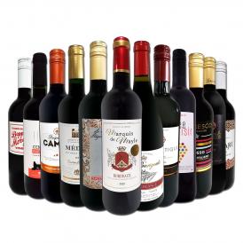  第80弾 1本あたり825円 税込 採算度外視の大感謝 厳選赤ワイン wine 12本セット set 