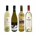  カリフォルニアのお買い得白４本セット set 品種違いのお楽しみセット set 
