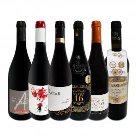  第47弾 濃厚赤ワイン wine 好き必見 大満足のフルボディ6本セット set 