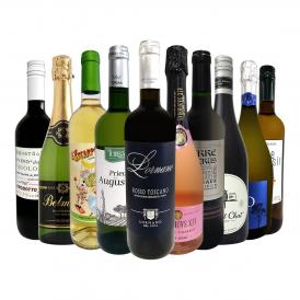  第52弾 必見ベストセラーバラエティ 当店代表する人気一押しワイン wine ばかりを集めた渾身の赤白泡スペシャルパーティー10本セット set 