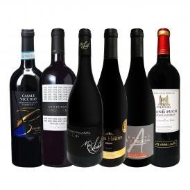  端数在庫一掃 格上濃厚贅沢なワイン wine ばかり赤6本セット set 