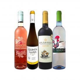  今ひそかなブーム ポルトガルが面白い  ポルトガル赤白ロゼ rose ワイン wine 4本セット set 