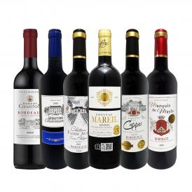  第277弾 全て金賞受賞 キング・オブ・金メダル 極旨ボルドー bordeaux 赤ワイン wine 6本セット set 