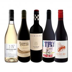  南アフリカ満喫セット set 世界でもっとも美しいワイン wine 産地と呼ばれる南アらしいワイン wine 5本セット set 