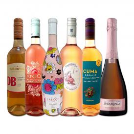  世界的にも大人気 お洒落な大人のためのロゼ rose ワイン wine 6本セット set 