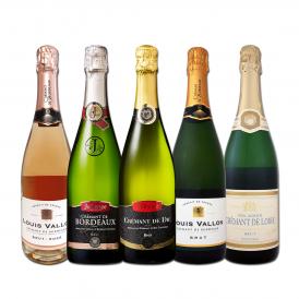  第9弾 ぜんぶクレマン clement フランス France の高級瓶内2次発酵の伝統製法 クレマン clement だけの至福なるスパークリング sparkling ワイン wine セット 