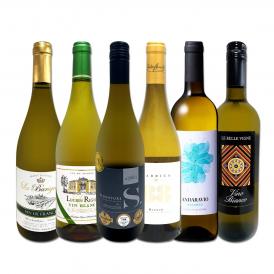  第225弾 美味しい辛口白ワイン wine だけを当店が厳選 特大感謝の大満足白ワイン wine 6本セット set 
