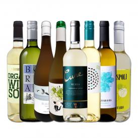  おうちタパスにピッタリ スペイン Spain 各地の白飲み比べ おうちバル白ワイン wine 8本セット set 