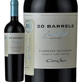コノスル・２０バレル・リミテッド・エディション・カベルネ・ソーヴィニョン 2020 チリ 赤ワイン wine 750ml 辛口 Cono Sur 