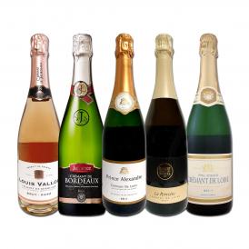  第10弾 ぜんぶクレマン clement フランス France の高級瓶内2次発酵の伝統製法 クレマン clement だけの至福なるスパークリング sparkling ワイン wine セット