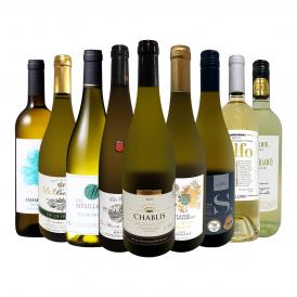  第60弾 シャブリ chablis 入り 1本あたり1,223円 税込 人気白ワイン wine 勢揃い 自信をもってお届けするお手頃価格で厳選辛口白ワイン wine 9本セット set 