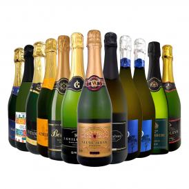  第124弾 1本あたり908円 税込 選び抜いたハイクオリティ泡ばかり12本 辛口スパークリング sparkling ワイン wine セット set 