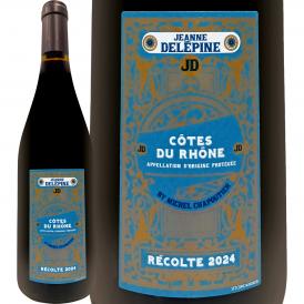 ジャンヌ・デレピーヌ・コート・デュ・ローヌ・バイ・ミシェル・シャプティエ 2024 フランス France 750ml シャプティエ