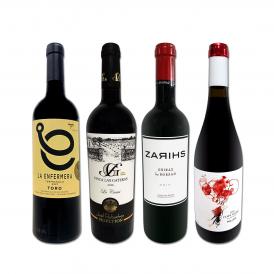  たっぷりコク旨 スペイン Spain 濃厚フルボディ赤ワイン wine 4本セット set 