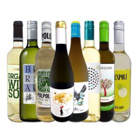  おうちタパスにピッタリ スペイン Spain 各地の白飲み比べ おうちバル白ワイン wine 8本セット set 