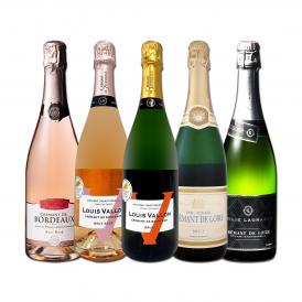  第12弾 ぜんぶクレマン clement フランス France の高級瓶内2次発酵の伝統製法 クレマン clement だけの至福なるスパークリング sparkling ワイン wine セット
