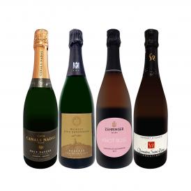  当店独自輸入 ワンランク格上 瓶内二次発酵オーガニック・スパークリング sparkling ワイン wine 4本セット set 