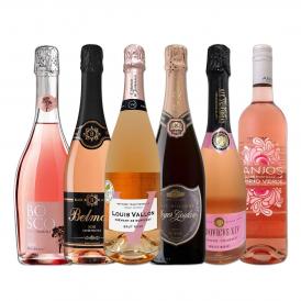  21%OFF クレマン clement もカバも入った豪華ロゼ rose スパークリング sparkling ワイン wine 6本セット set 人気の微発泡ワイン wine 1本含む 