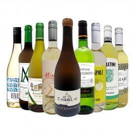  第65弾 シャブリ chablis 入り 1本あたり1,223円 税込 人気白ワイン wine 勢揃い 自信をもってお届けするお手頃価格で厳選辛口白ワイン wine 9本セット set 