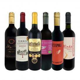  第221弾 採算度外視の謝恩企画 当店厳選 特大感謝の大満足赤ワイン wine 6本セット set 