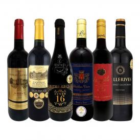  第50弾 当店 極 厳選 赤ワイン wine 好きならこのセット set 格別の美味しさ コク旨上質赤ワイン wine を存分に味わう贅沢赤ワイン wine 6本セット set 