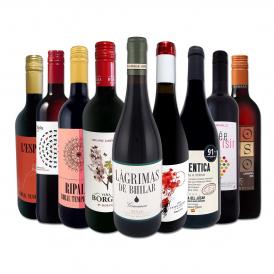 おうちタパスにピッタリ スペイン Spain 各地の赤飲み比べ おうちバル赤ワイン wine 9本セット set 