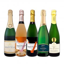  第15弾 ぜんぶクレマン clement フランス France の高級瓶内2次発酵の伝統製法 クレマン clement だけの至福なるスパークリング sparkling ワイン wine セット