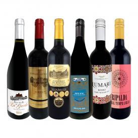  第222弾 採算度外視の謝恩企画 当店厳選 特大感謝の大満足赤ワイン wine 6本セット set 