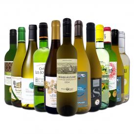  第110弾 当店オススメばかりを厳選したちょっといい白ワイン wine 12本セット set 