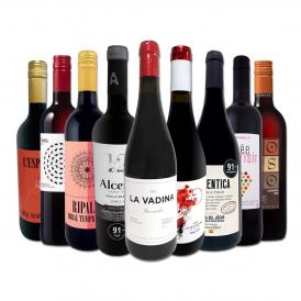  おうちタパスにピッタリ スペイン Spain 各地の赤飲み比べ おうちバル赤ワイン wine 9本セット set 